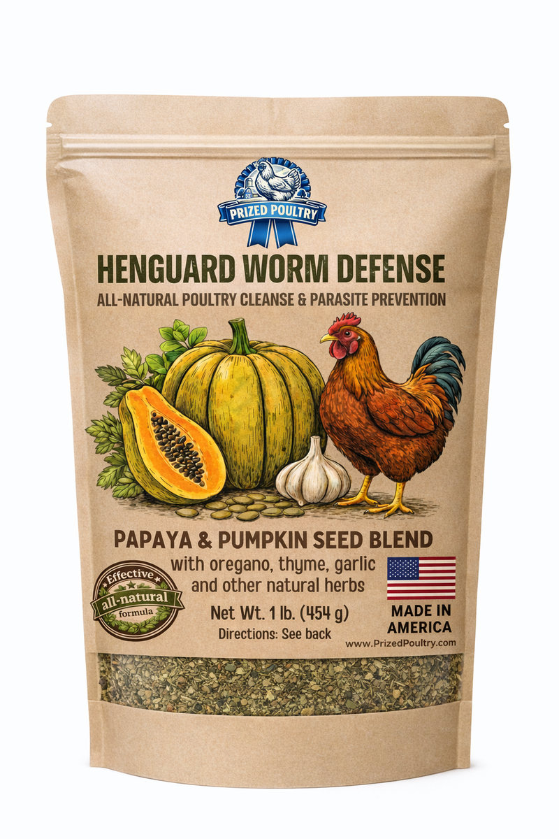 Henguard Worm Defense, All-Natural Poultry Cleanse & Parasite Prevention